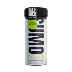 Half Bak'd Sumo Sour'd Gummies 25ct Sour Zkittles sour zkittles delta gummies sumo half bakd