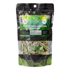 Earth Kratom- Super Indo Caps 65 ct 65ct kratom capsules super indo by earth kratom