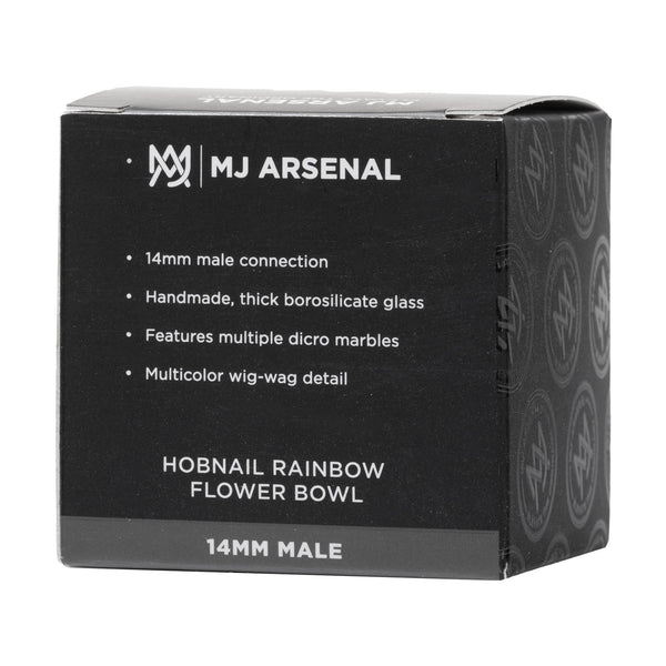 MJ Arsenal Hobnail Rainbow Bowl