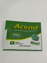 Acend Elevated Kratom Alkaloids 200mg (per tablet)