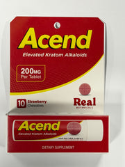 Acend Elevated Kratom Alkaloids 200mg (per tablet)