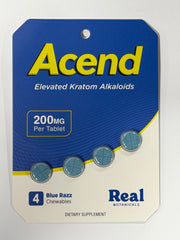 Acend Elevated Kratom Alkaloids 200mg (per tablet)