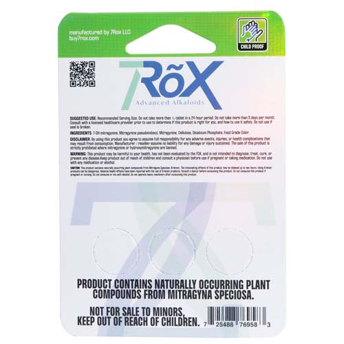 7ROX - 7OH + Pseudo Super Tablets 3pk - Apple Mint