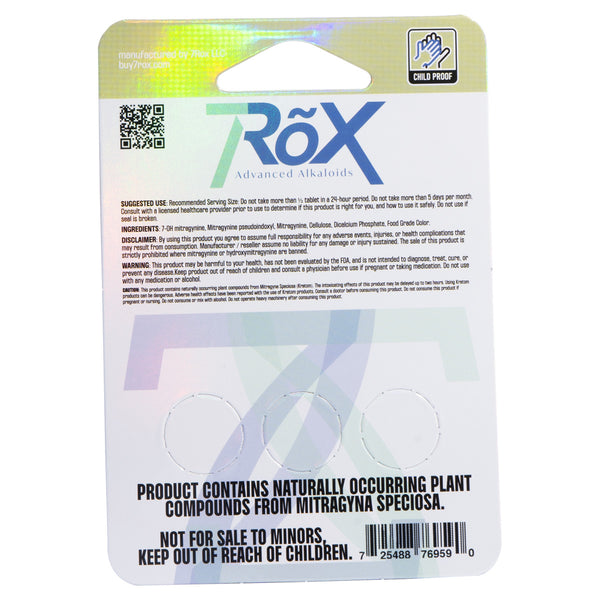 7ROX - 7OH + Pseudo Super Tablets 3pk - Classic