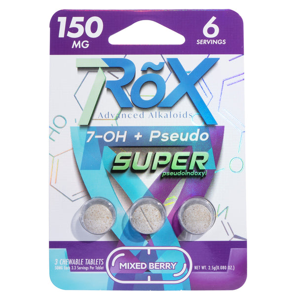 7ROX - 7OH + Pseudo Super Tablets 3pk - Mixed Berry