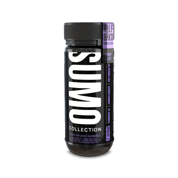 Half Bak'd D9 Sumo 25pk Berry Blast