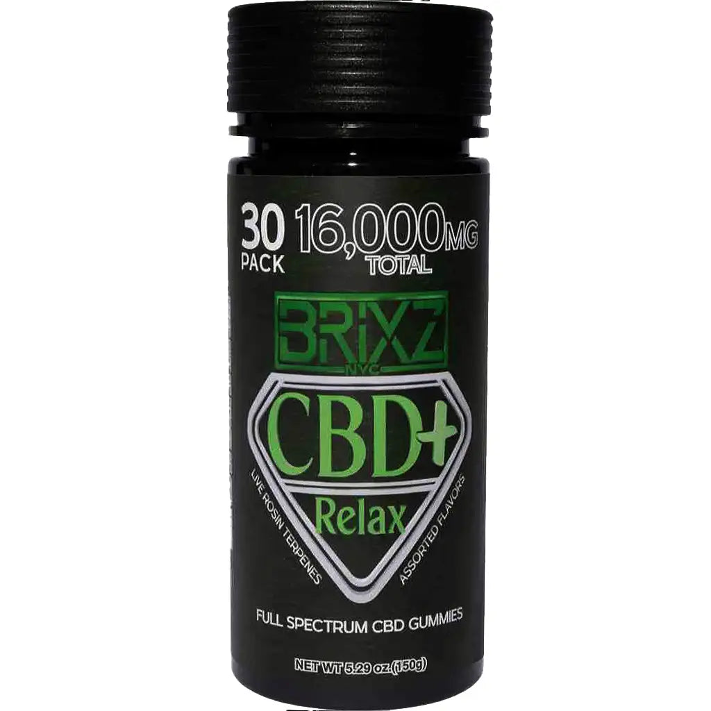 Brixz CBD+Relax Full Spectrum CBD Gummies 30pk – Botany Bay