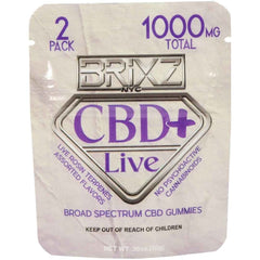 Brixz CBD+Live Broad Spectrum CBD Gummies