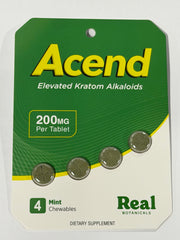 Acend Elevated Kratom Alkaloids 200mg (per tablet)