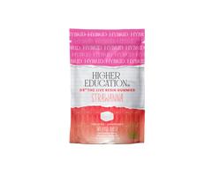 Higher Education 1200mg D9 Live Resin Gummies (30mg ea)