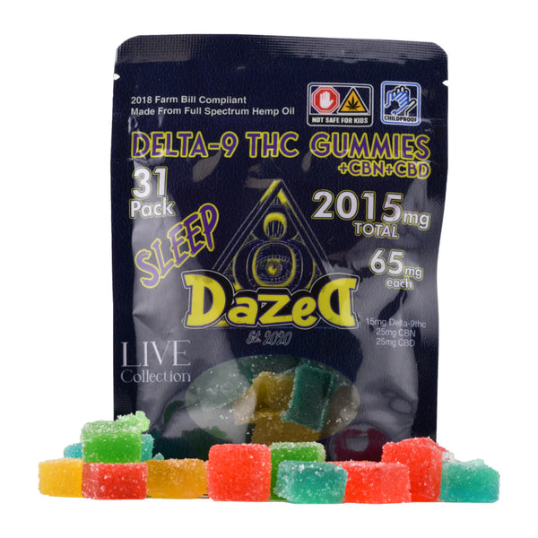 Dazed Gummies Sleep 31 Pack
