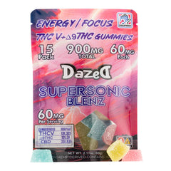 Dazed SuperSonic Blenz THCv/D9 15 pack