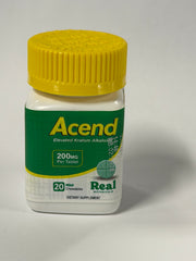 Acend Elevated Kratom Alkaloids 200mg (per tablet)