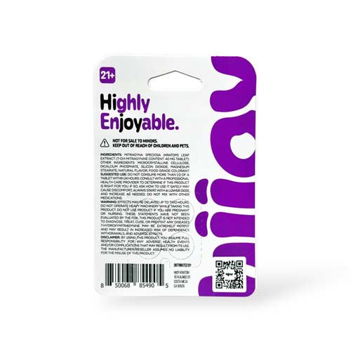 Hijoy 7oh Tabs 40mg 4pk - Cotton Candy