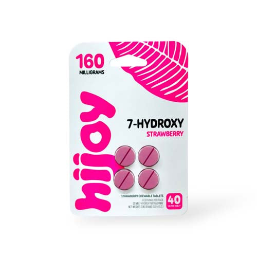 Hijoy 7oh Tabs 40mg 4pk - Strawberry