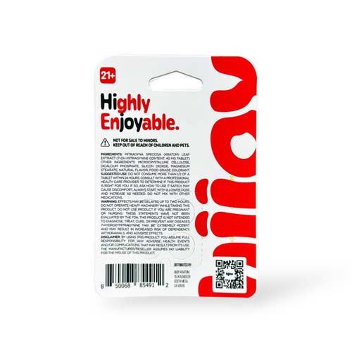 Hijoy 7oh Tabs 40mg 4pk - The OG