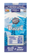Brixz D9 Gummies Blue Razz