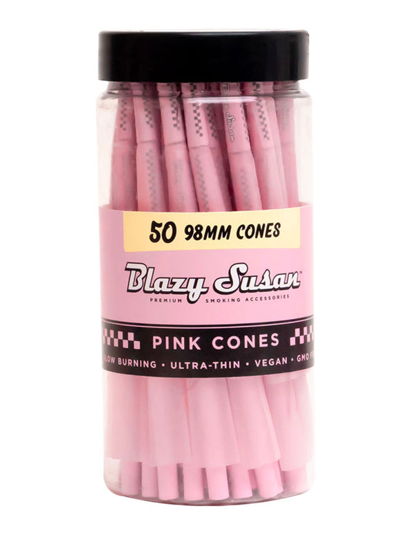 Blazy Susan Cones Pink 98mm 50pk