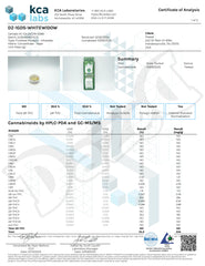 dazed white widow thcp resin disposable vape coa