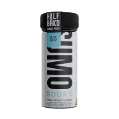 Half Bak'd Sumo Sour'd Gummies 25ct Blue Razz