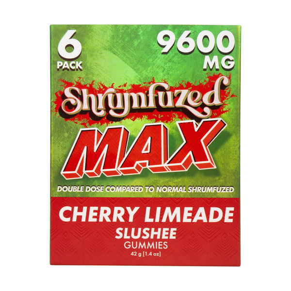 Shrumfuzed Max Gummies 6pk-Cherry Limeade Slushee