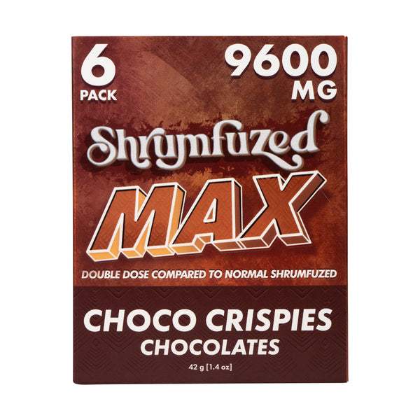 Shrumfuzed Max Gummies 6pk- Choco Crispies