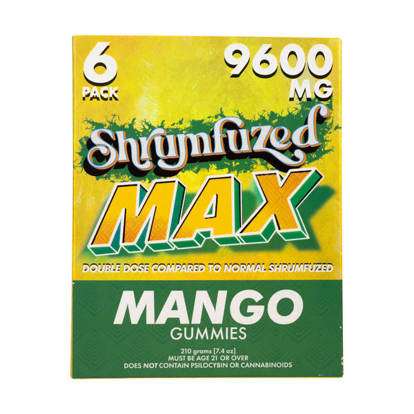 Shrumfuzed Max Gummies 6pk- Mango