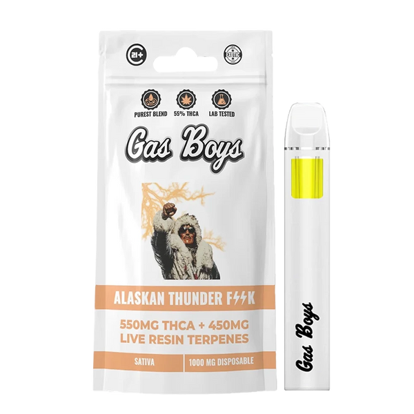 GAS BOYS THCA 1g DISPOSABLE VAPE