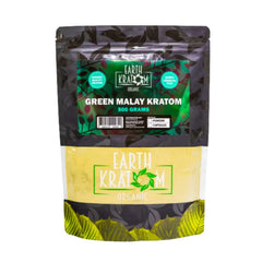 500g green malay kratom powder by earth kratom
