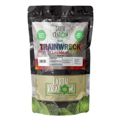 earth kratom's 1 kilo of trainwreck kratom powder