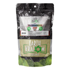250g trainwreck kratom powder by earth kratom