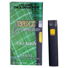 BRIXZ Bespoke THCA Live Rosin 2g Disposable Vape