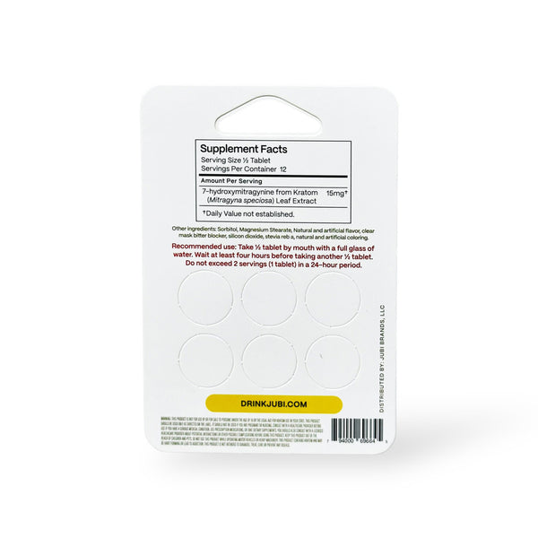 Jubi 7oh Tabs 6ct - Lemon 30mg