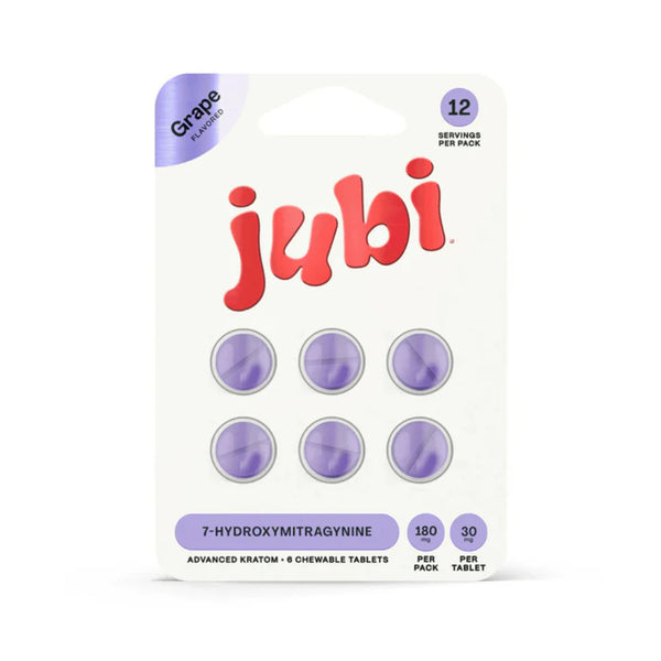 Jubi 7oh Tabs 6ct - Grape 30mg