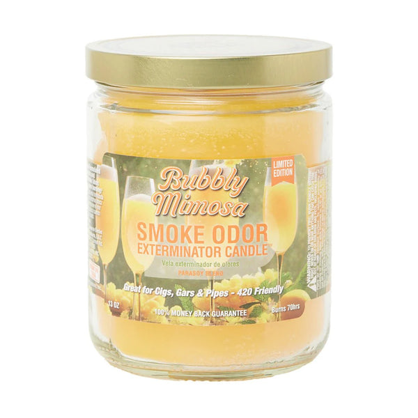 bubbly mimosa smoke odor exterminator candle