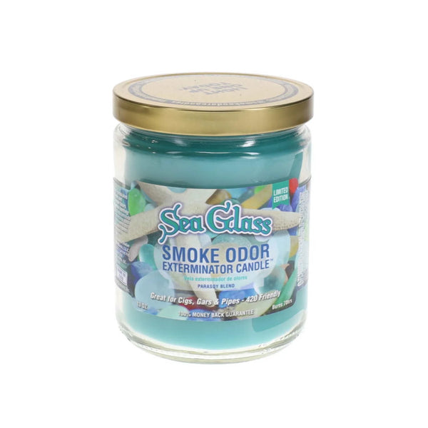 sea glass smoke odor exterminator candle