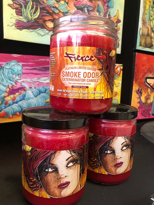 Smoke Odor Candle Sean Dietrich Fierce