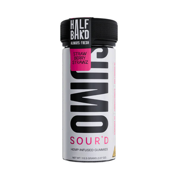 strawberry strawz hemp infused gummies