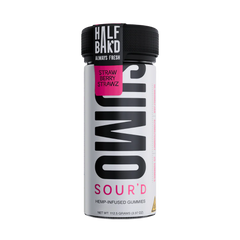 strawberry strawz hemp infused gummies