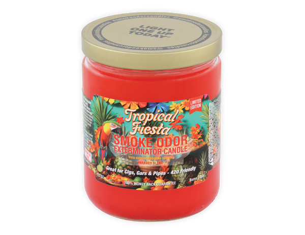 tropical fiesta smoke odor exterminator candle